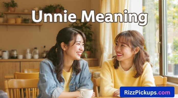 Unnie Meaning Unnie Meaning