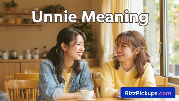 Unnie Meaning