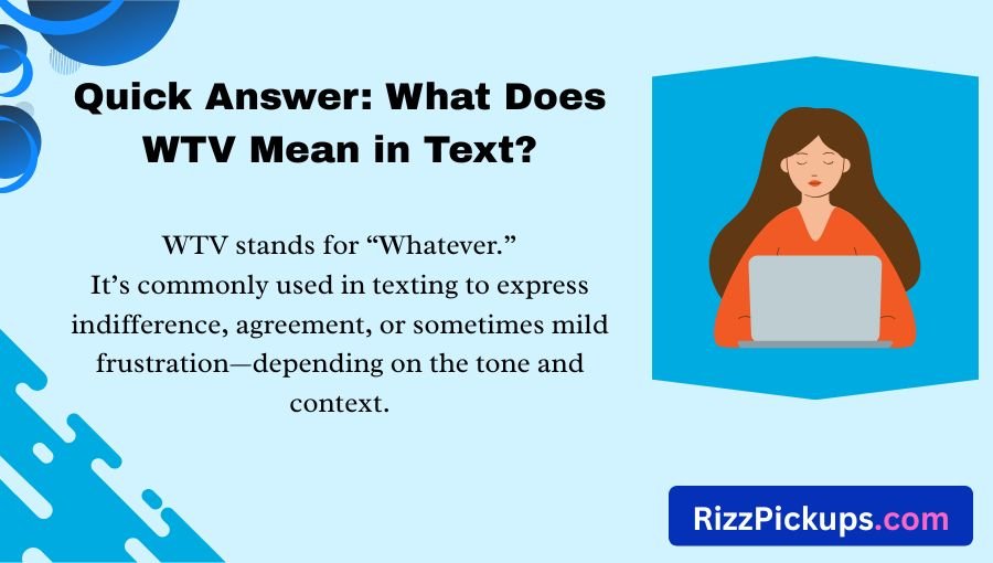 What Do WTV Mean in Text