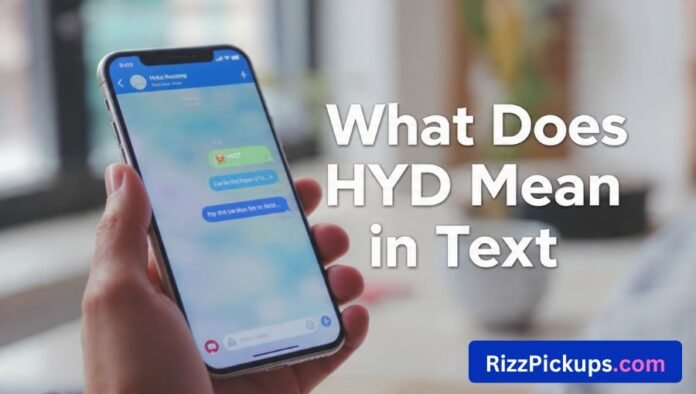 What Does HYD Mean in Text