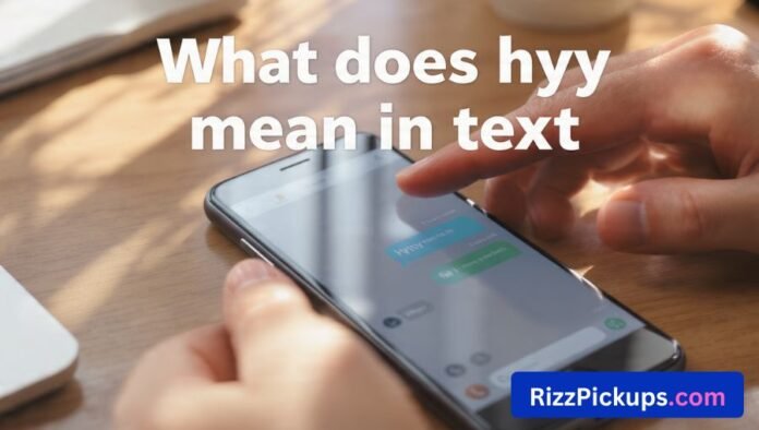 What does hyy mean in text