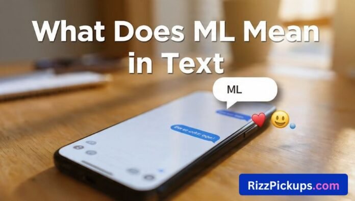 What Does ML Mean in Text