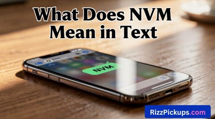 What Does NVM Mean in Text What Does NVM Mean in Text