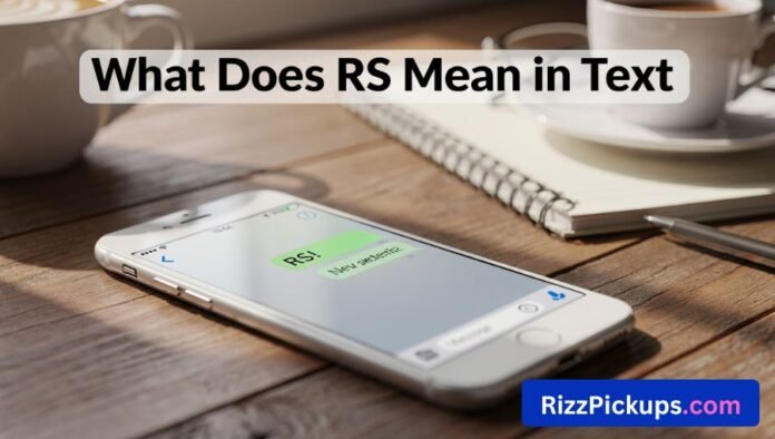 What Does RS Mean in Text