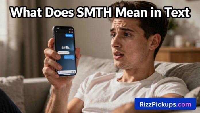 What Does SMTH Mean in Text What Does SMTH Mean in Text