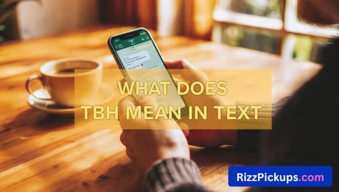 What Does TBH Mean in Text What Does TBH Mean in Text
