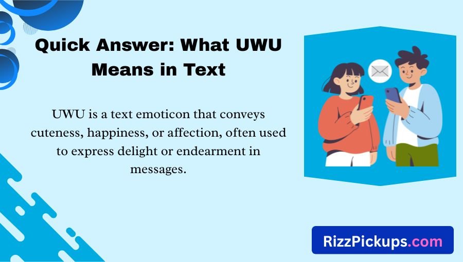 What Does UWU Mean in Text
