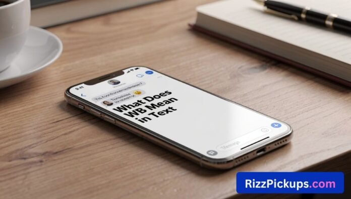 What Does WB Mean in Text