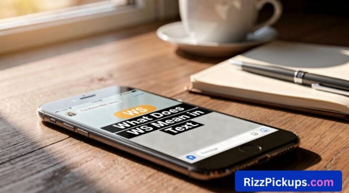 What Does WS Mean in Text What Does WS Mean in Text