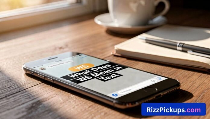 What Does WS Mean in Text What Does WS Mean in Text