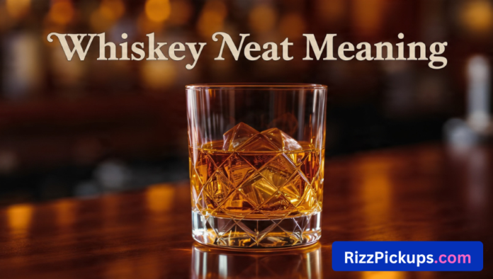 Whiskey Neat Meaning