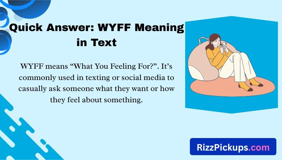 WYFF Meaning in Text