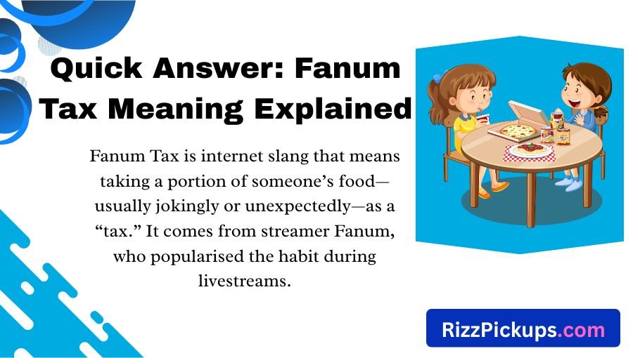 Fanum Tax Meaning