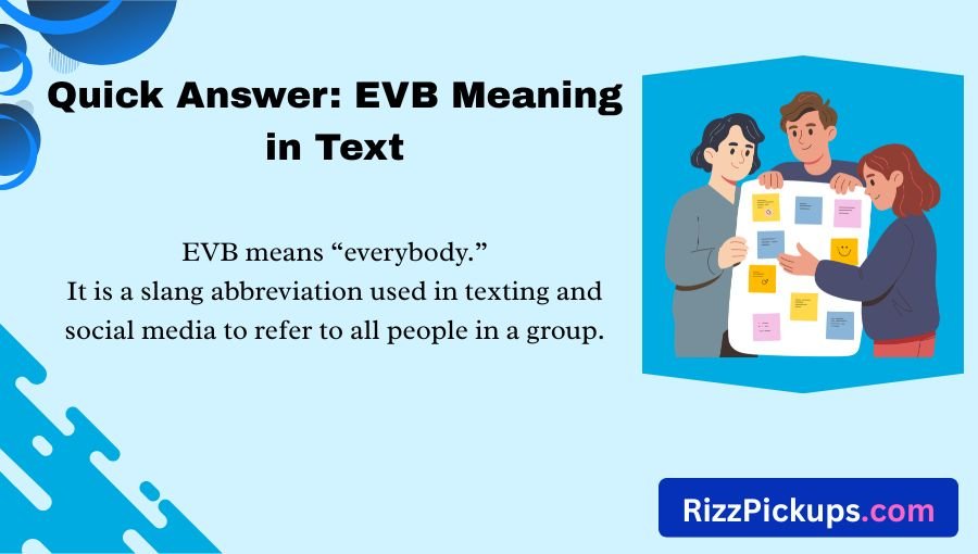 EVB Meaning in Text