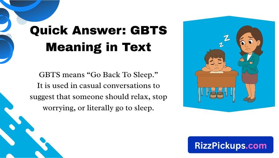 GBTS Meaning in Text
