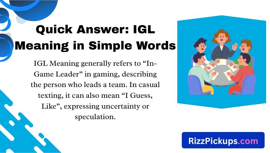 IGL Meaning