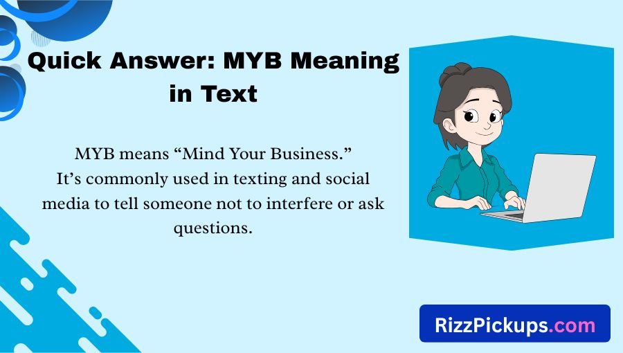 MYB Meaning in Text