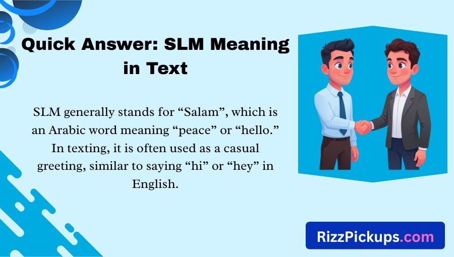 SLM Meaning in Text